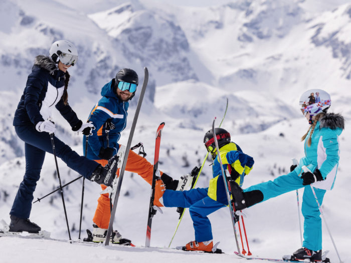 Ski Alpin, ISA, Familie, Skitag, Winter,